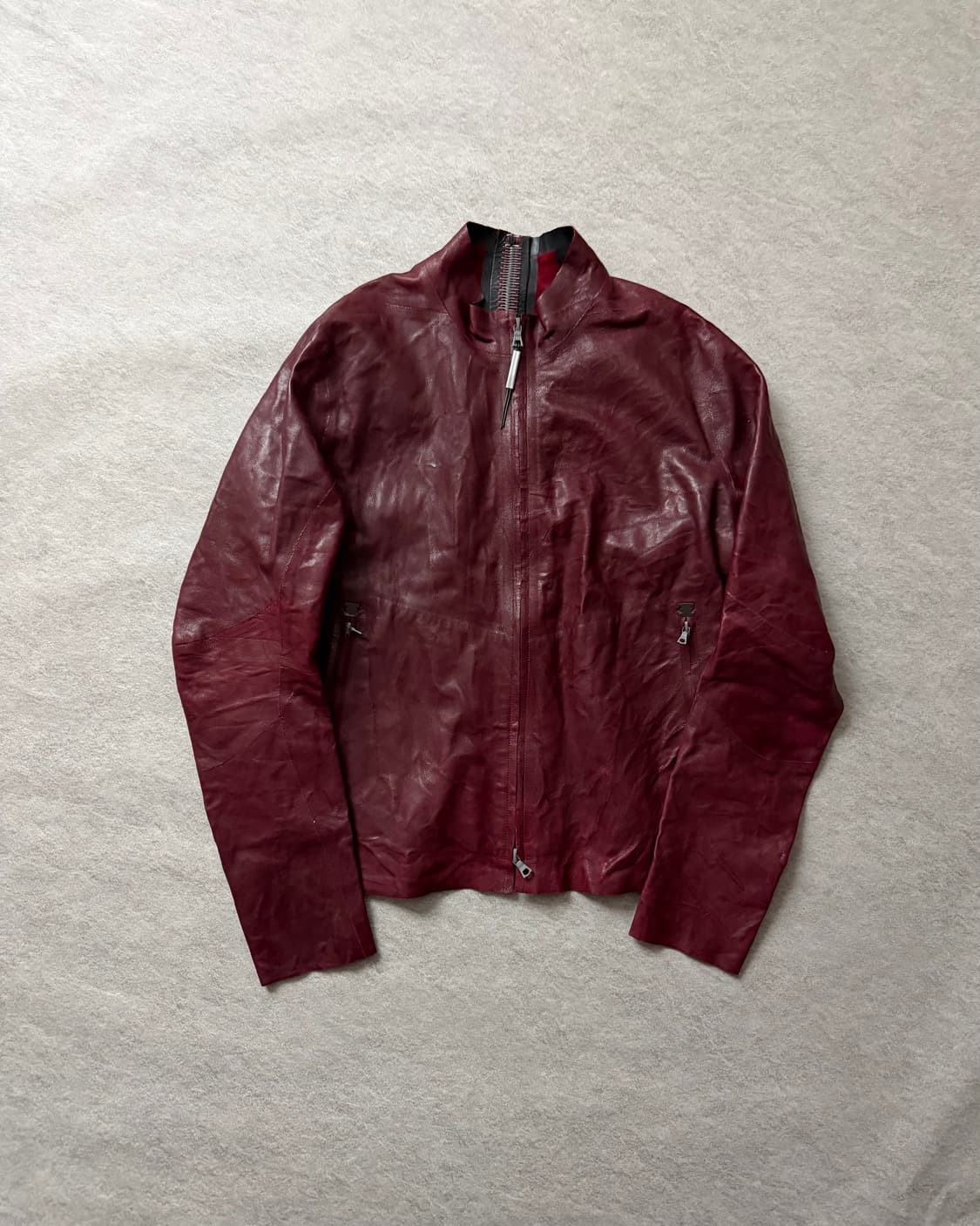 아이작 세럼 스테이플 백 디테일 레거자켓  상품이미지2