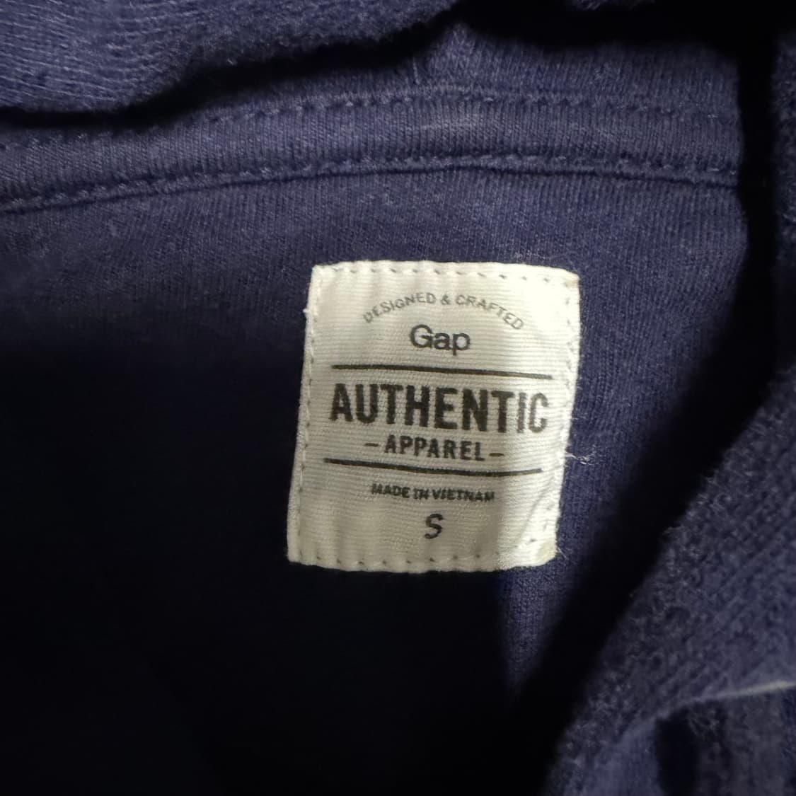 갭 네이비 후드집업 s 상품이미지3