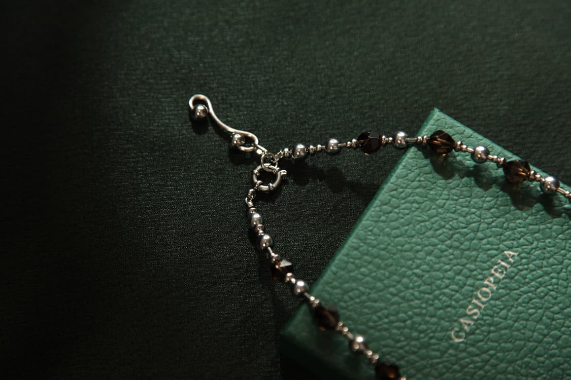 CASIOPEIA Time To Be 스모크 쿼츠 무브먼트 원석목걸이 상품이미지3