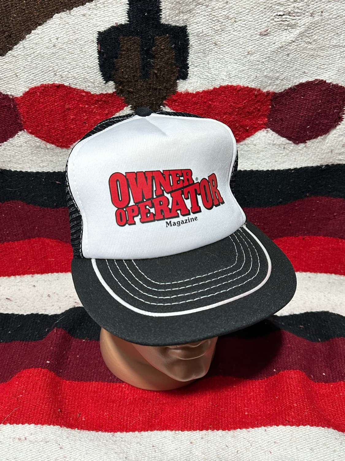[빈티지] •Vintage 80s Magazine Trucker Cap. 상품이미지2
