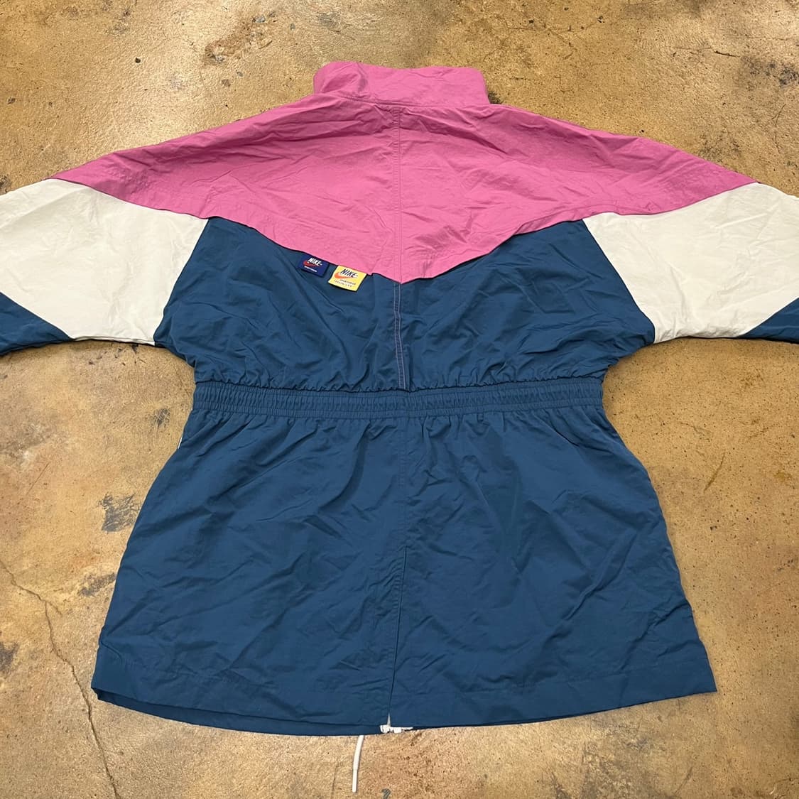 [정품/XL] 나이키 바람막이 핑크 네이비 화이트 b8 상품이미지4