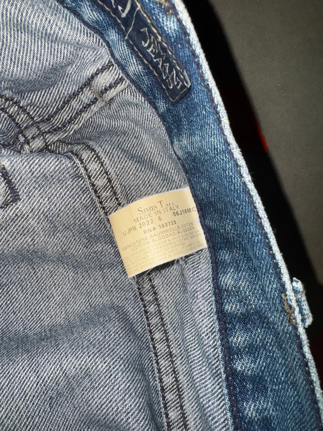 ~00‘s Armani Jeans Denim Pants 상품이미지9