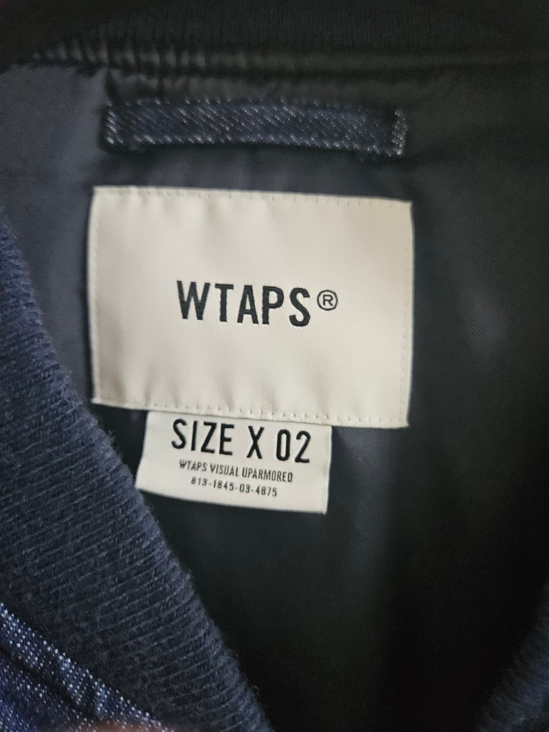 [M]22AW 더블탭스 jfw-04 자켓 인디고 상품이미지8