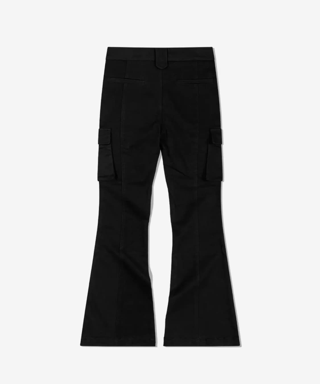 모아 써멀 카고 플레어 트라우저 (BLACK) 상품이미지2