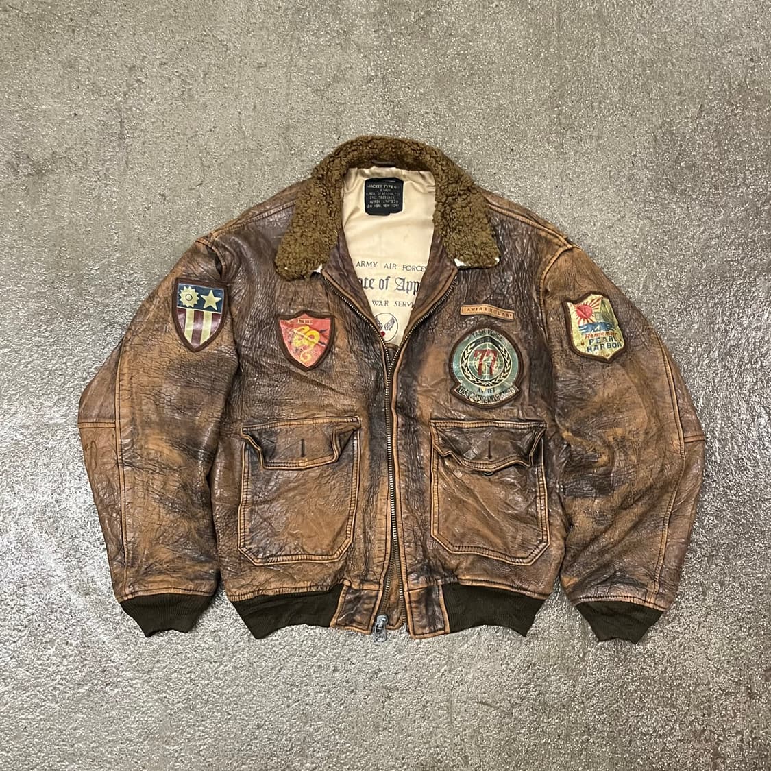 80s 아비렉스 G-1 플라이트 자켓 (105-110) 상품이미지1