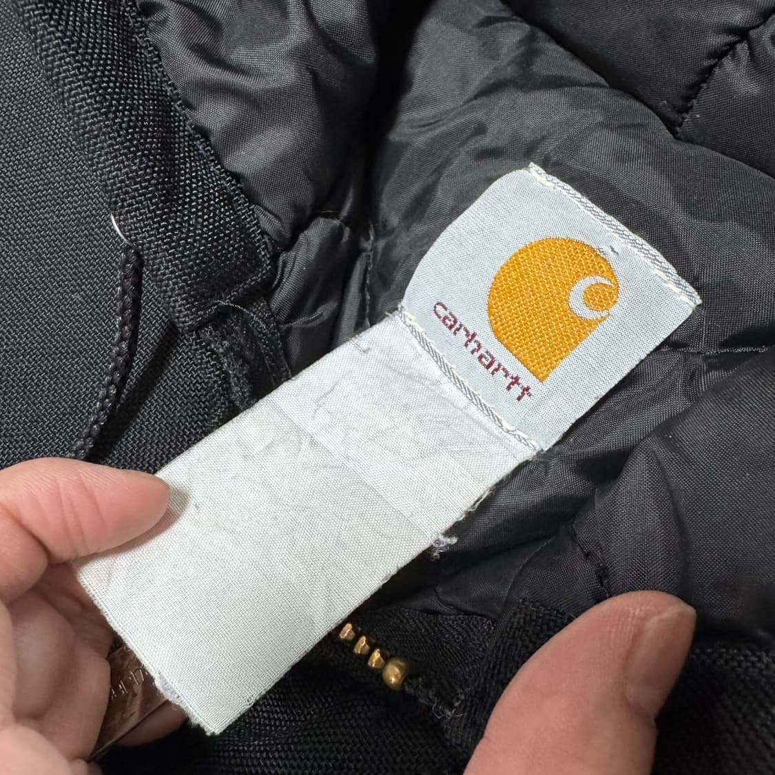 칼하트 J21 덕 액티브 블랙 자켓 상품이미지5