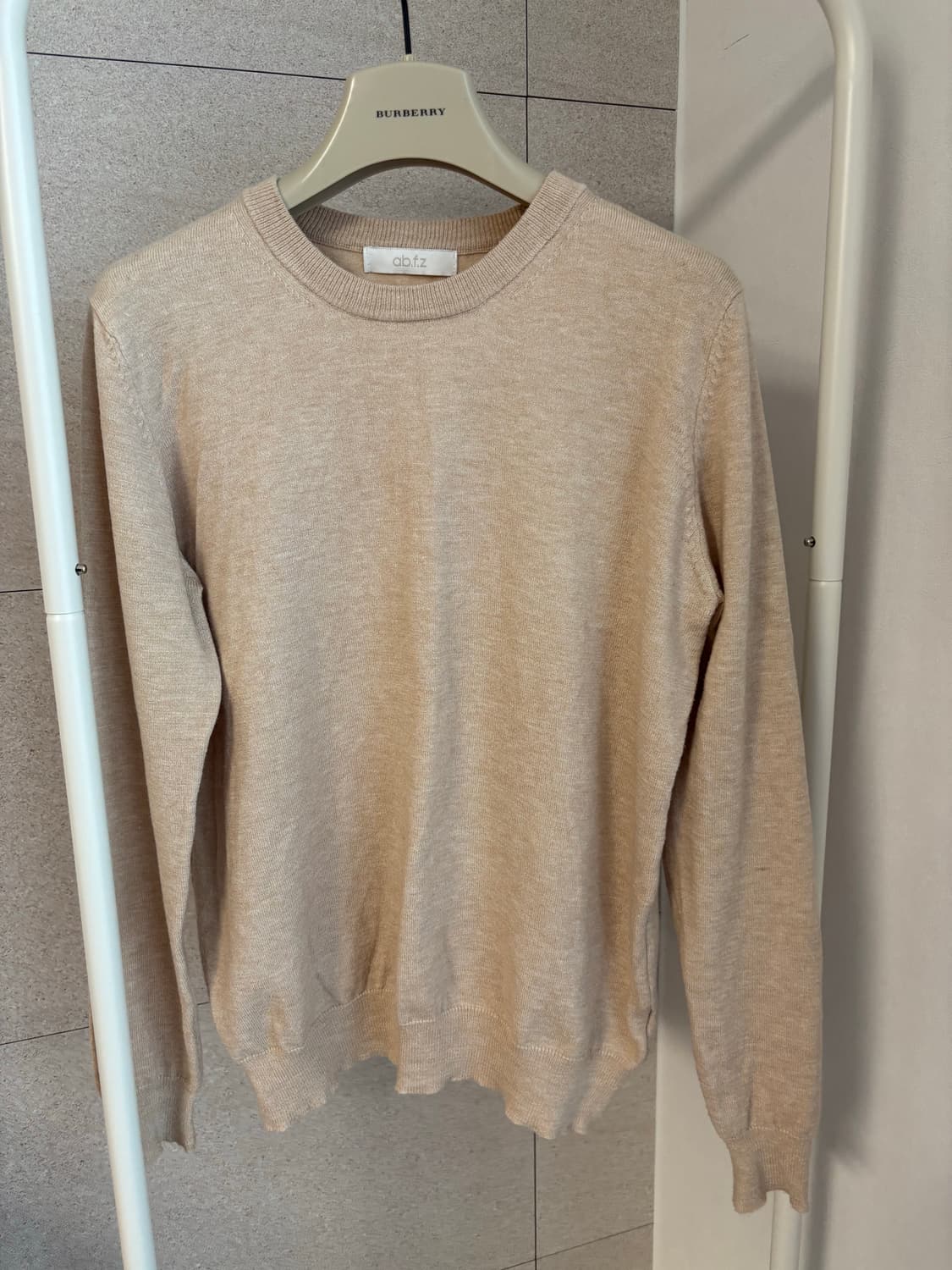 ab.f.z 베이지 니트 상품이미지1