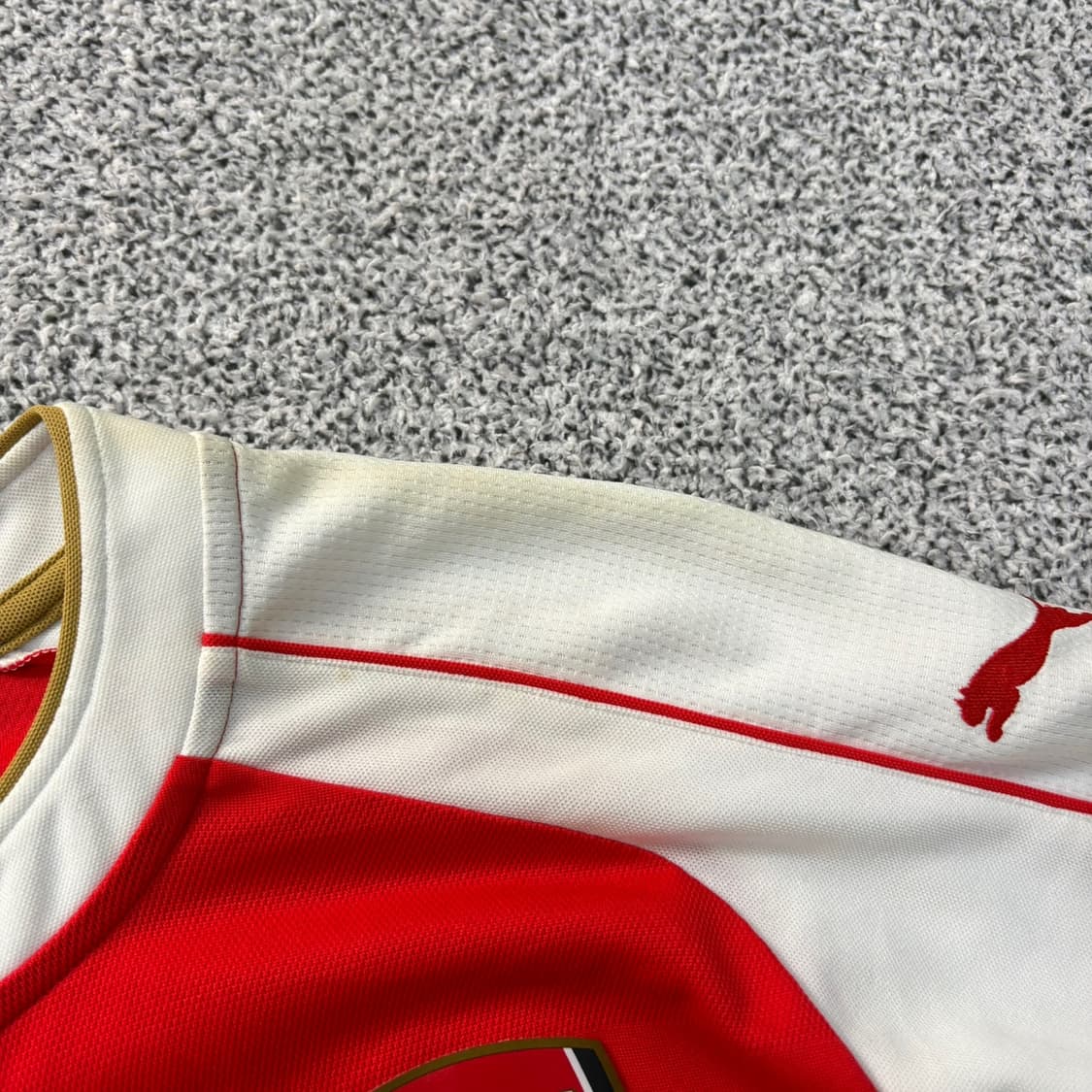 M 푸마 15-16 아스날홈 반팔 유니폼 0401J 상품이미지5