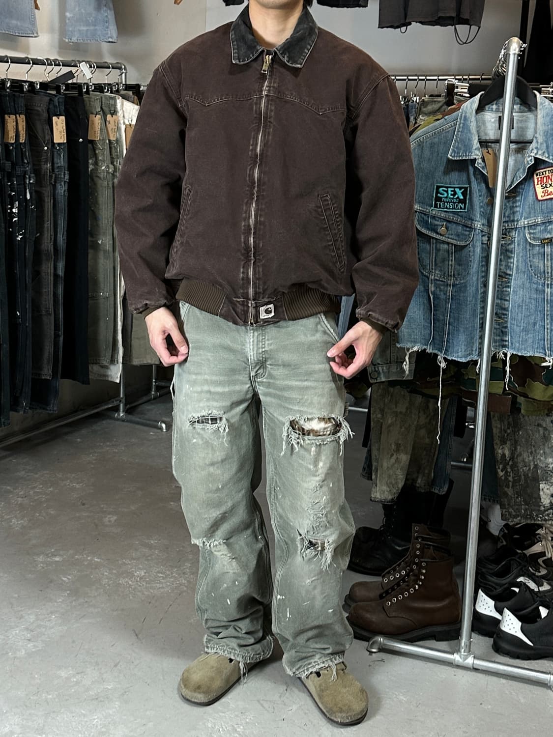 00's OG 칼하트 J14 산타페 자켓 칼하트 디트로이트 DKB 상품이미지2