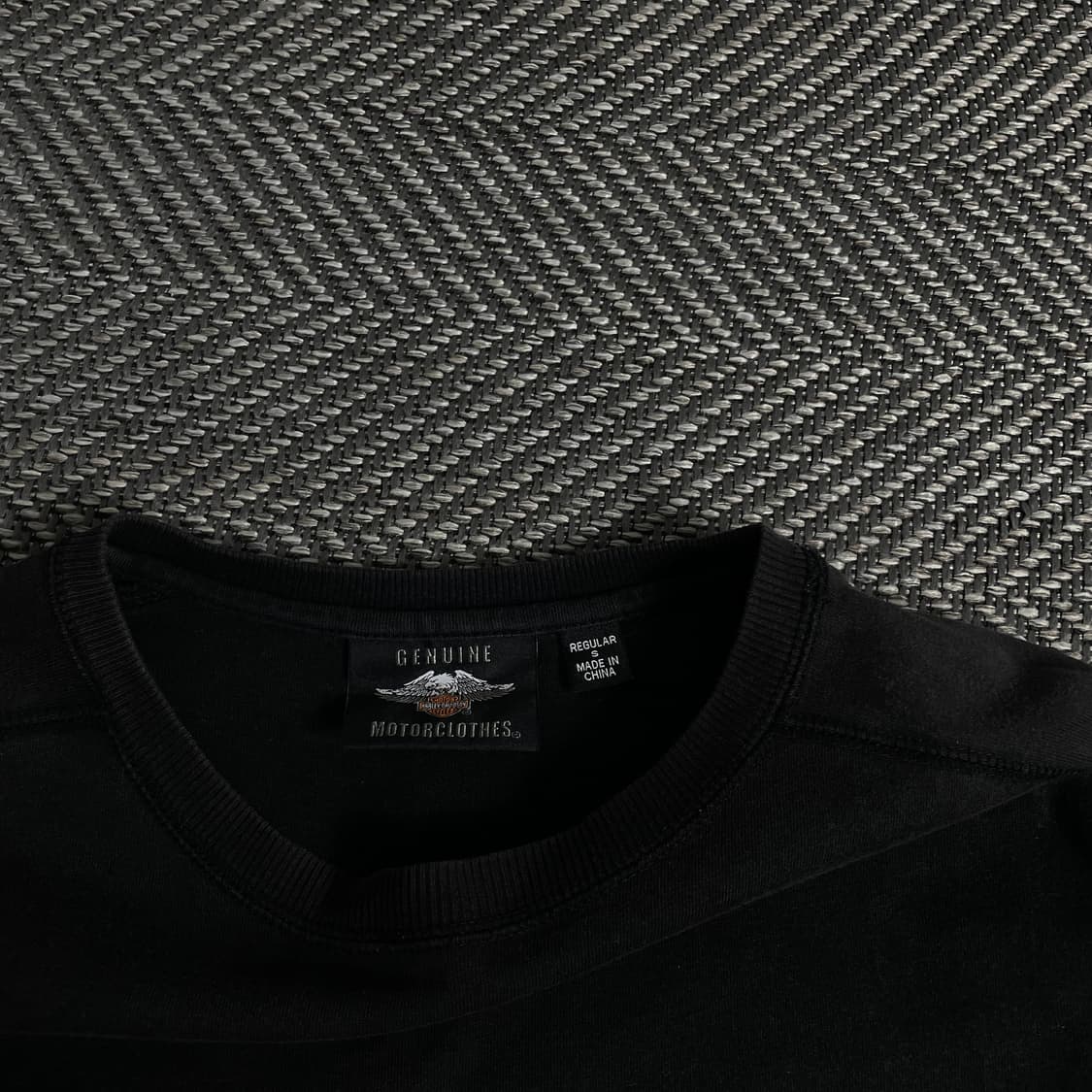 할리데이비슨 USA 빅로고 스컬 롱슬리브y 3230 상품이미지6