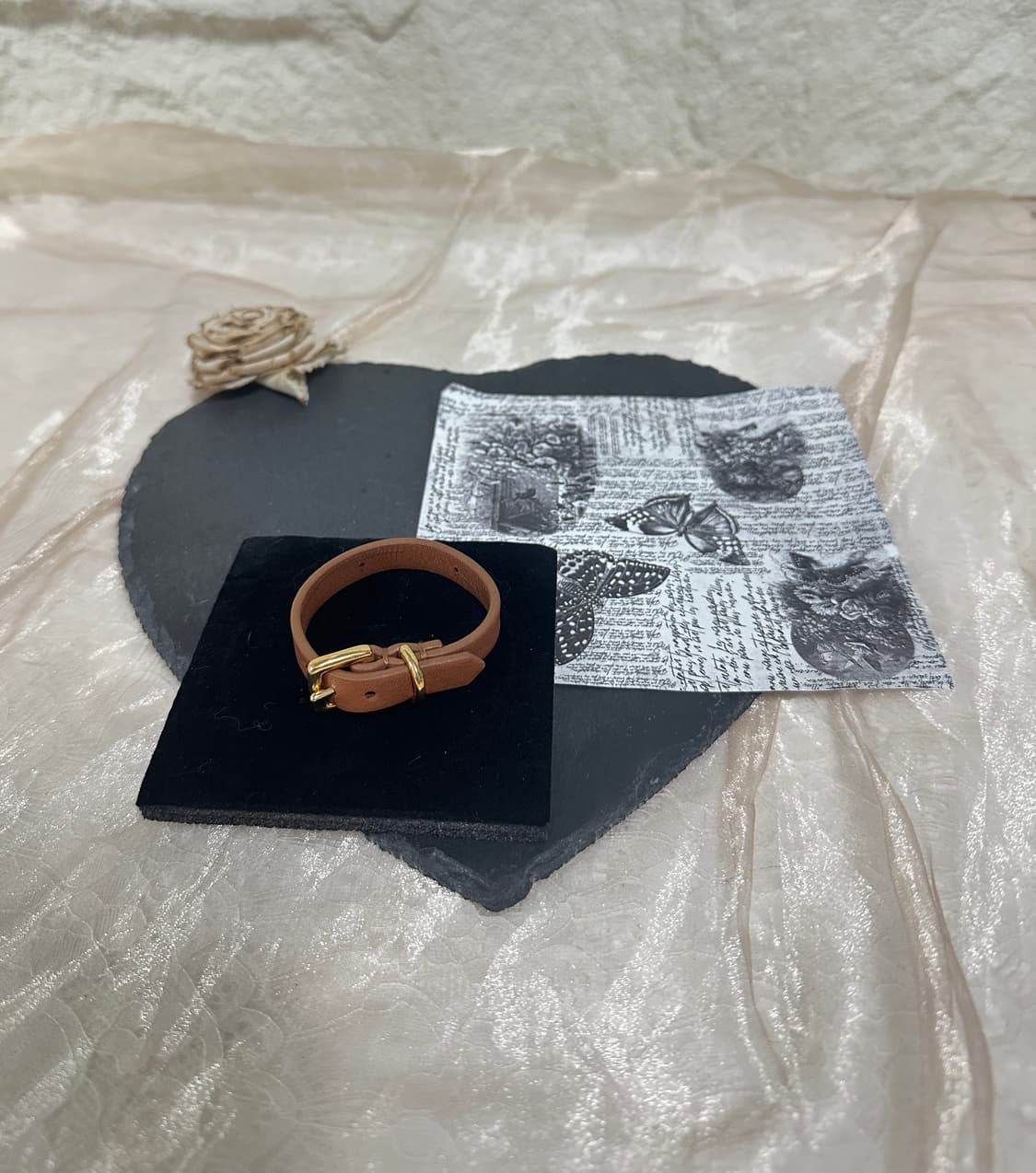 빈티지 가죽 팔찌 상품이미지1