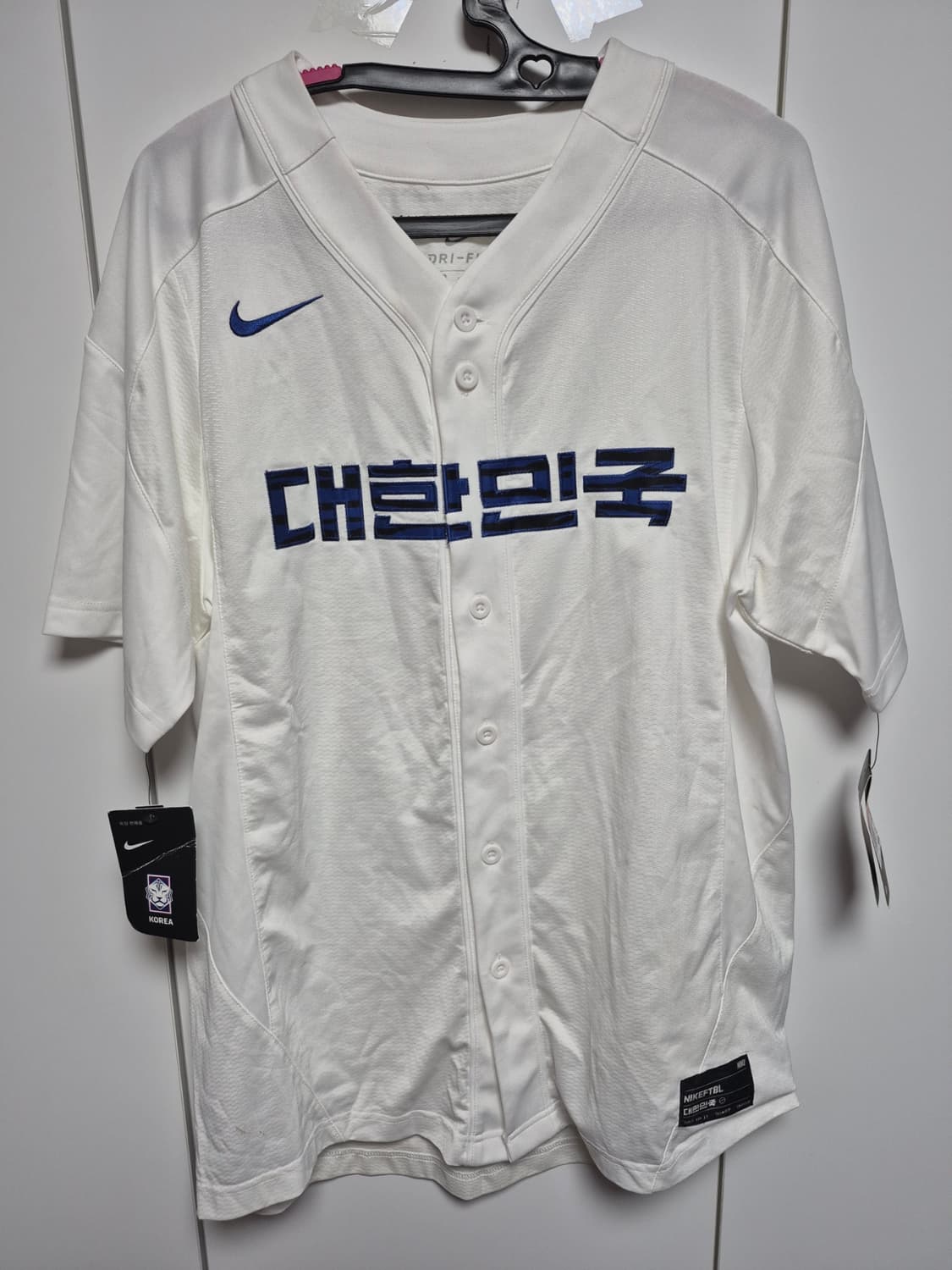 나이키 정품 대한민국 야구 유니폼 새상품 100사이즈 팝니다 상품이미지1