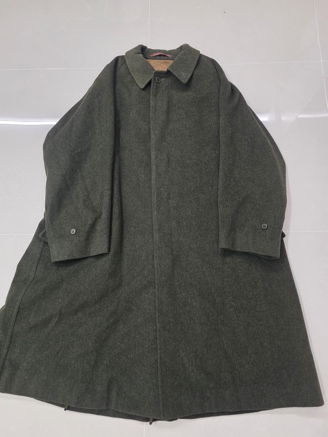 버버리 원패널 로덴&알파카 코트 상품이미지3