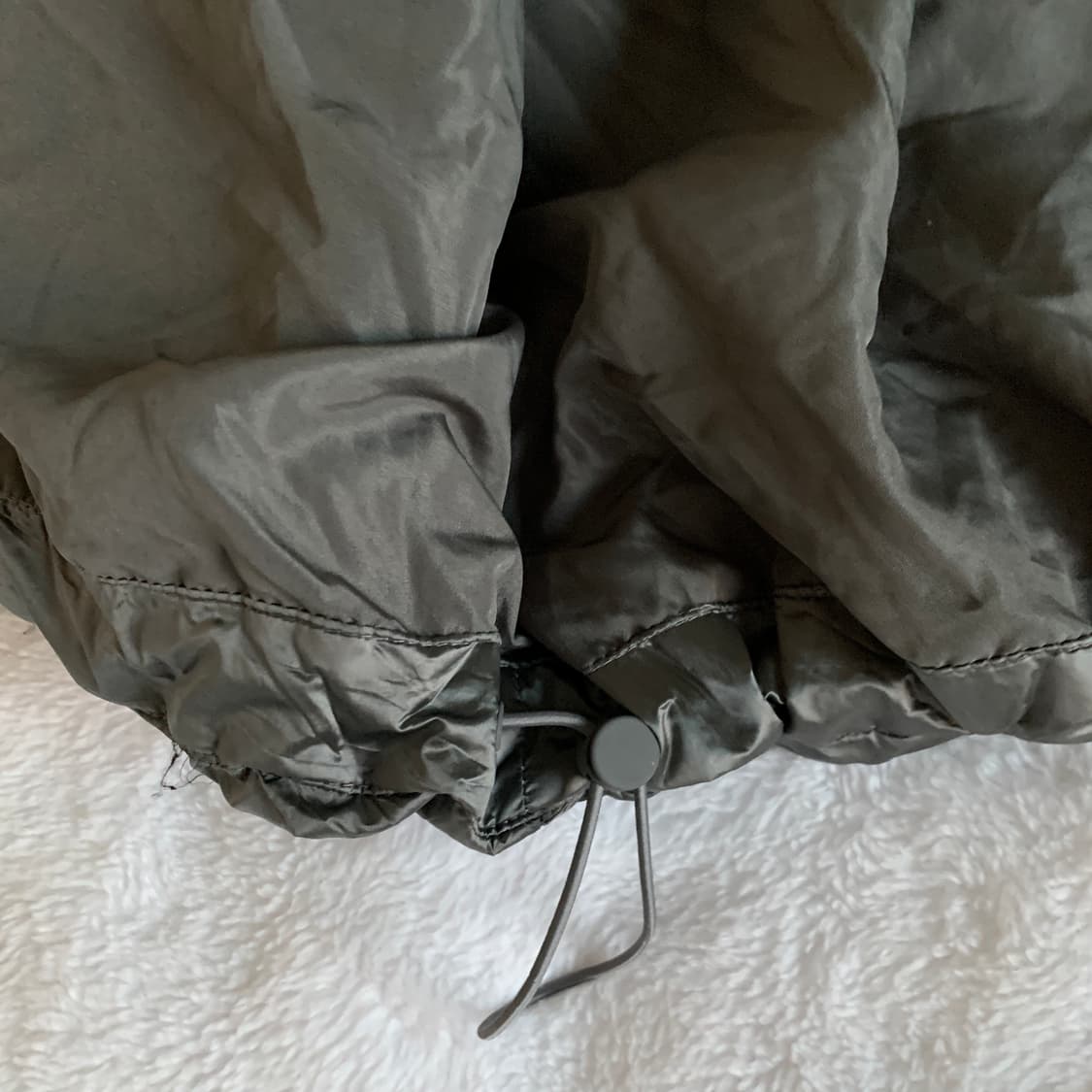 자라 ZARA 실버 그레이 패딩 후드 푸퍼 재킷 상품이미지9