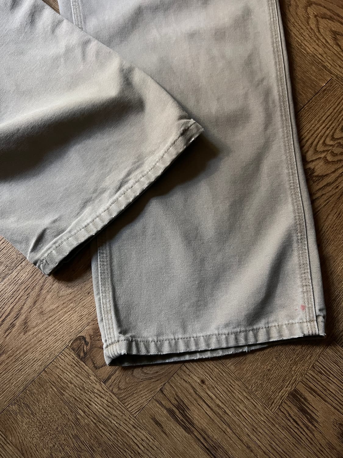 [34]칼하트 USA 빈티지 페인팅 데저트 탄 싱글니 카펜터 워크 팬츠 상품이미지5
