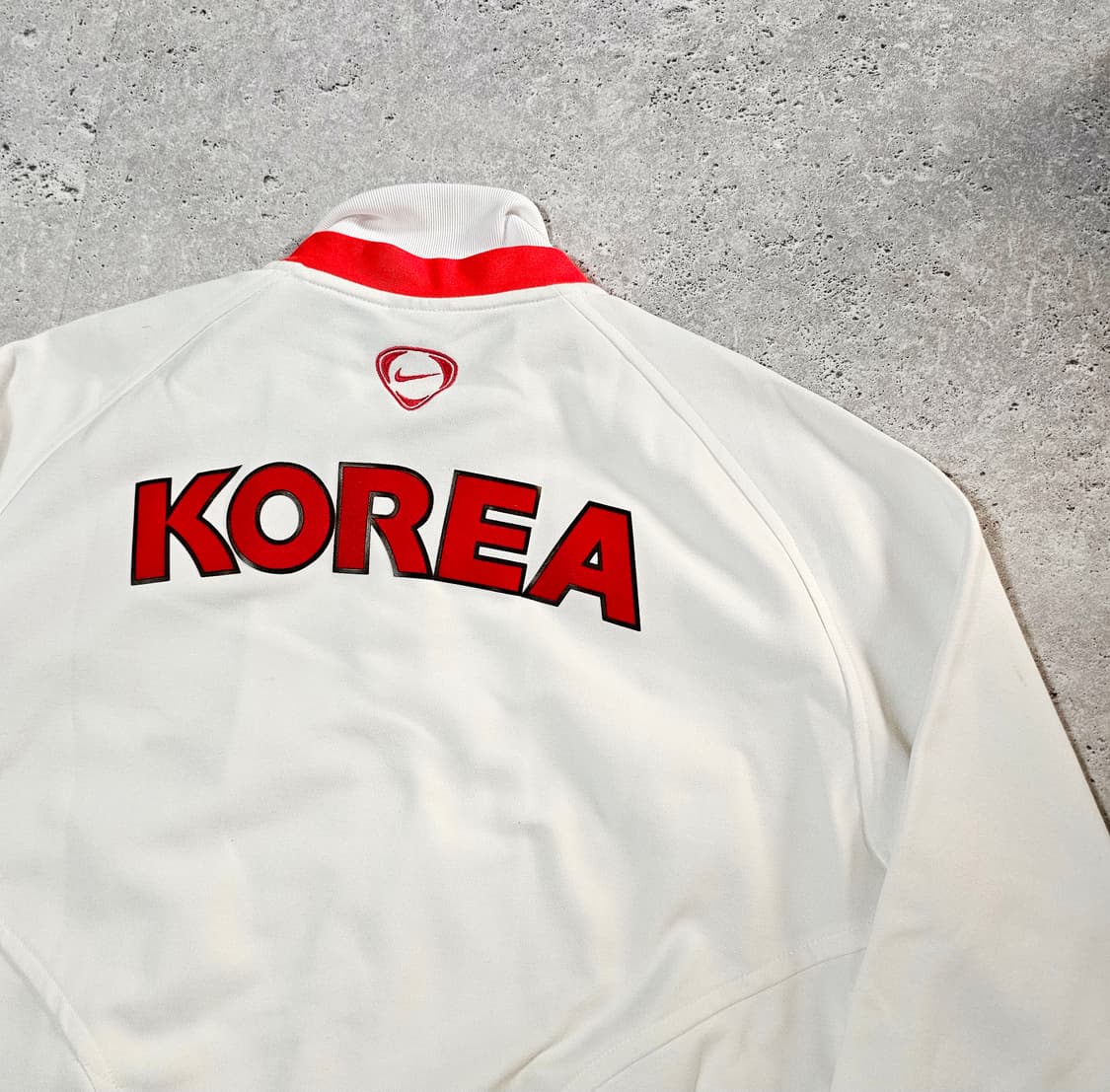 대장🇰🇷나이키 대한민국 국대 08-10 트레이닝 져지 흰빨 자켓 상품이미지3
