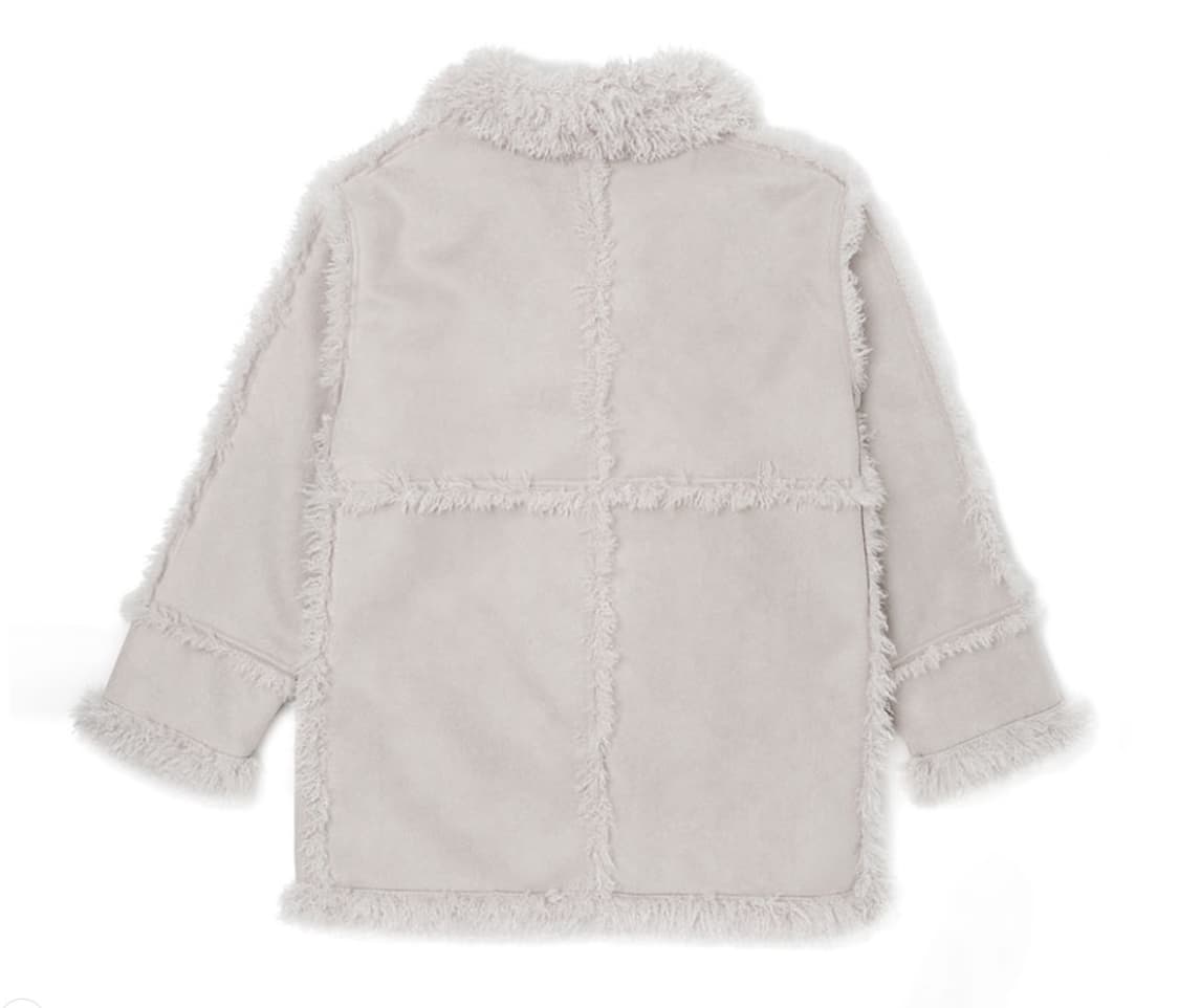 Lotsyou 랏츠유 프로즌 프로스트 무스탕 그레이 상품이미지2