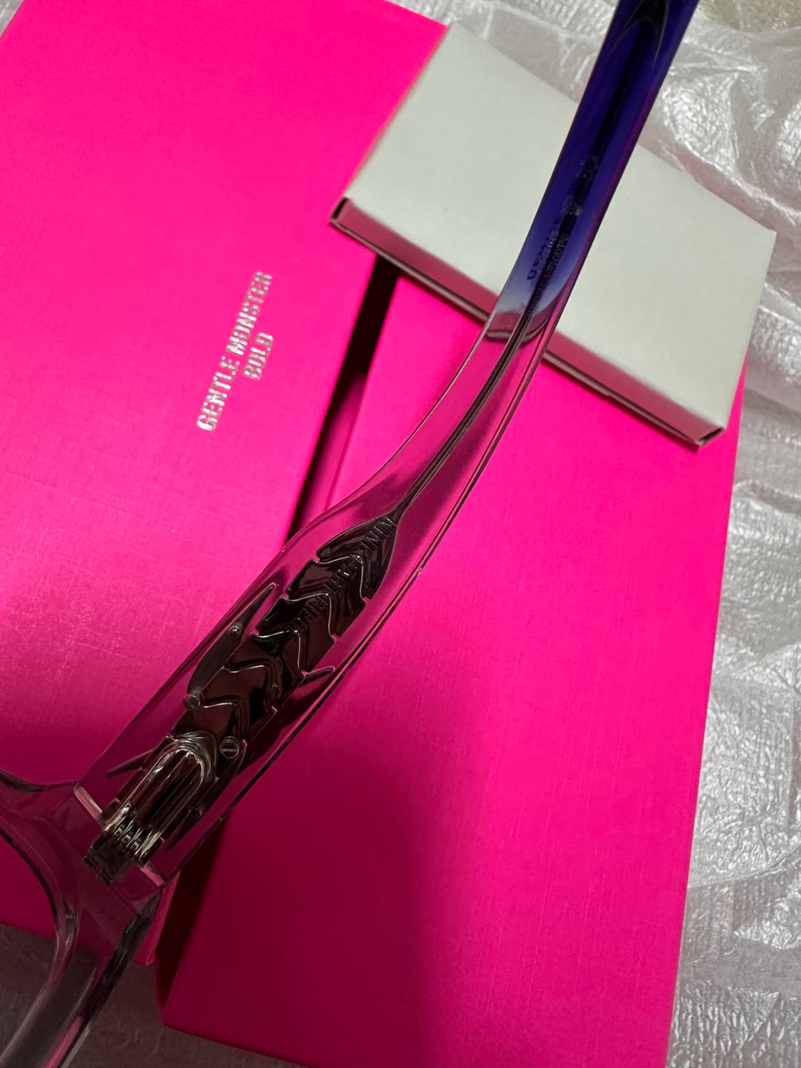 정품 젠틀몬스터 2023 볼드컬렉션 클리어 안경 상품이미지7