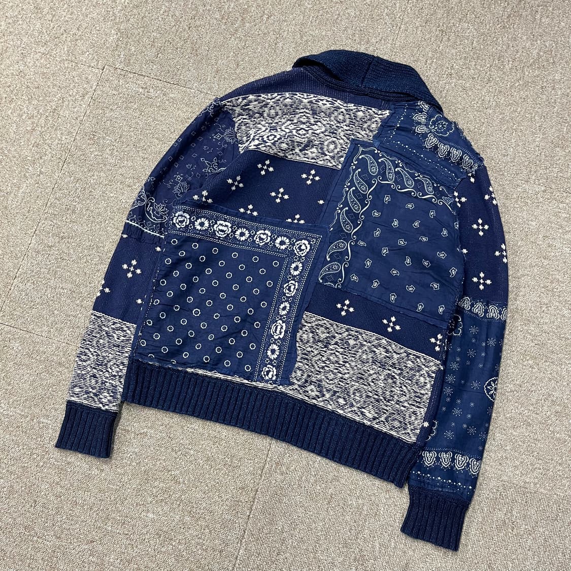 데님앤서플라이 랄프로렌 페이즐리 가디건 상품이미지2