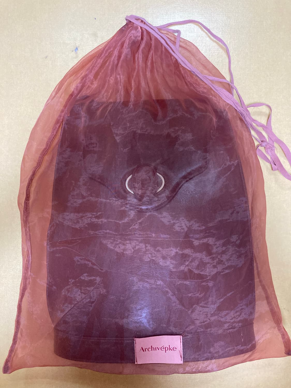 아카이브앱크 오발 플랩백 브라운 새 제품 상품이미지8