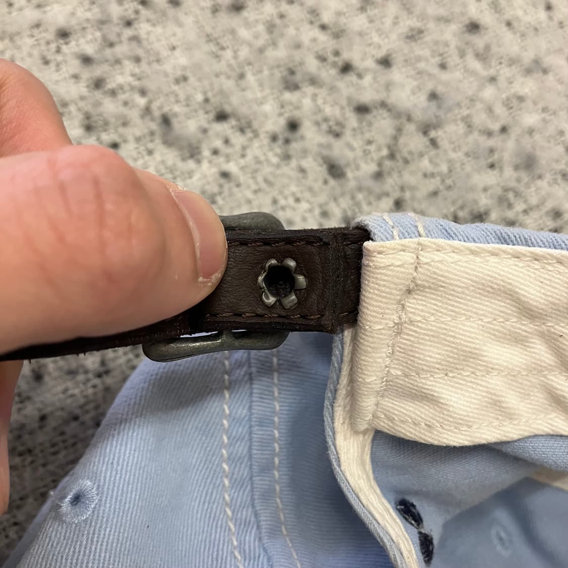 N231 폴로 볼캡 모자 가죽스트랩 빈티지 상품이미지6