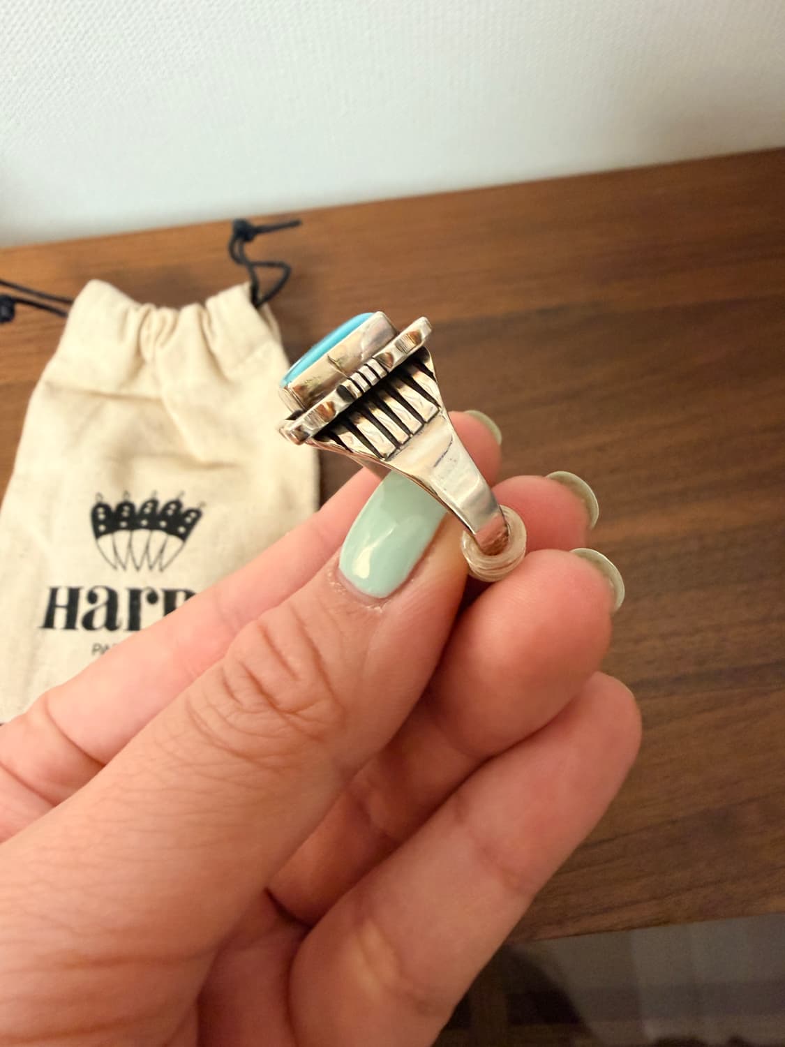 아르포파리 터키석 반지 팝니다 상품이미지3