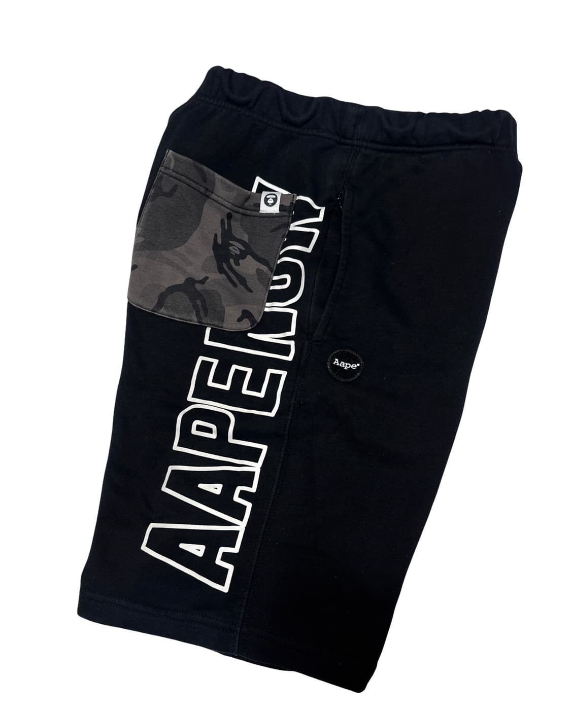 Aape 베이프 반바지 블랙 상품이미지3