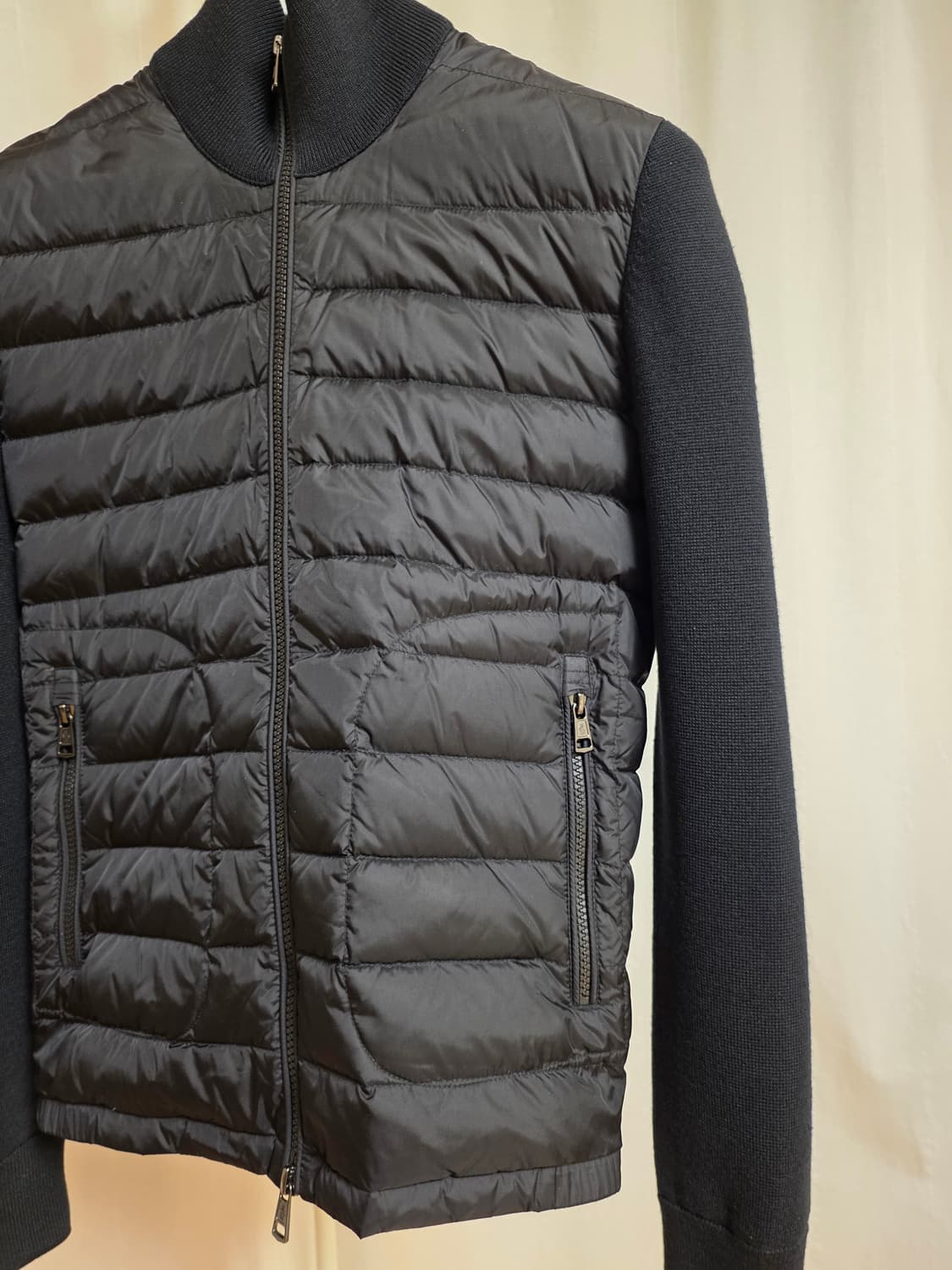 [새상품급] 몽클레어 니트 패딩 김현우 트리콧 S사이즈 상품이미지3