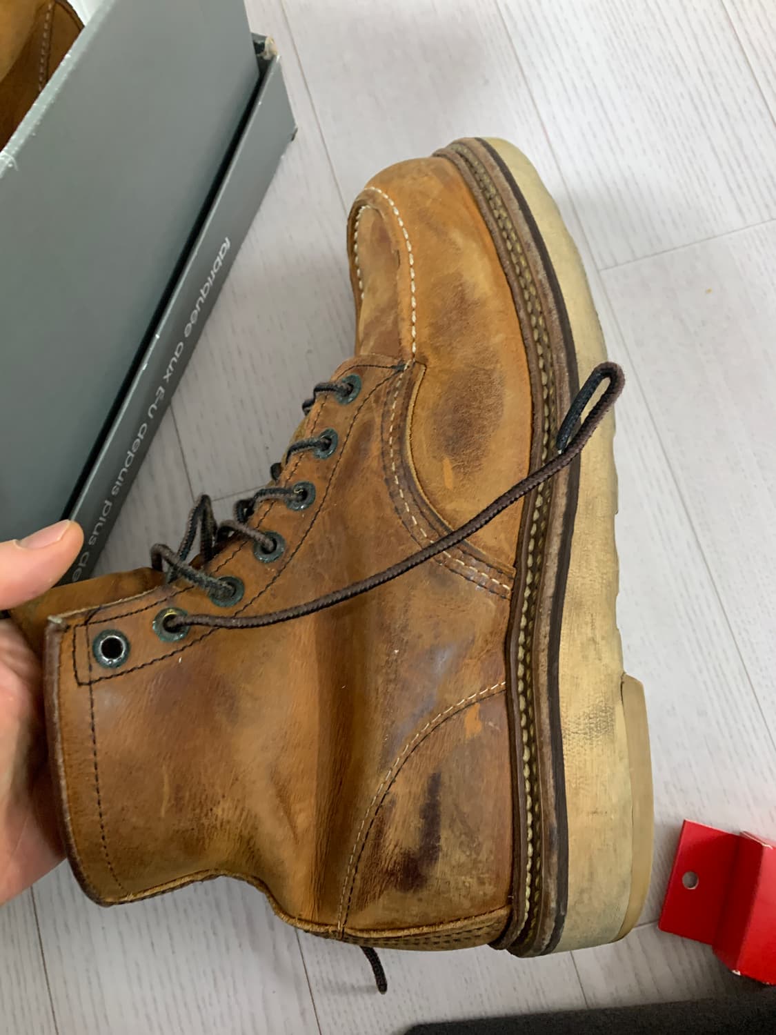 레드윙 목토 1907 us7 사이즈 팝니다 상품이미지2