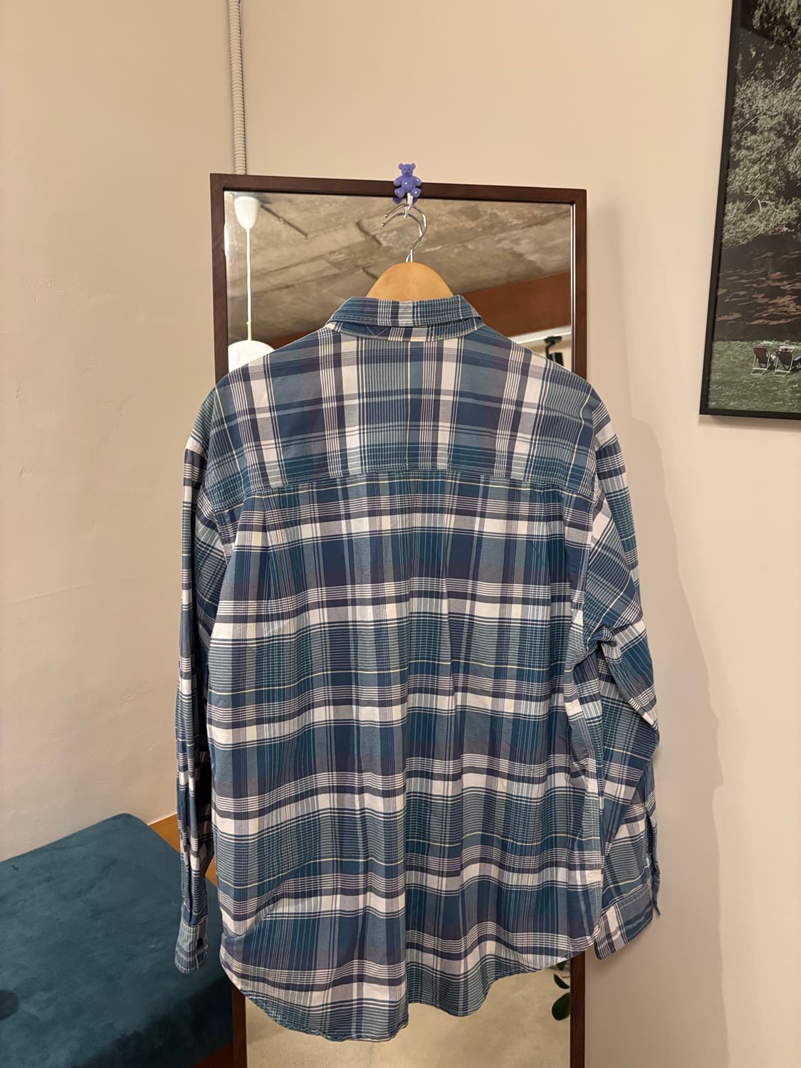 노스페이스 퍼플라벨 체크 워크셔츠 상품이미지6