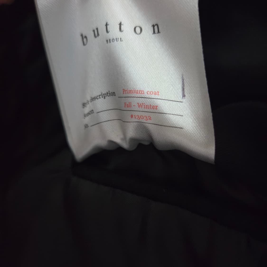 버튼서울 울캐시미어코트 상품이미지10