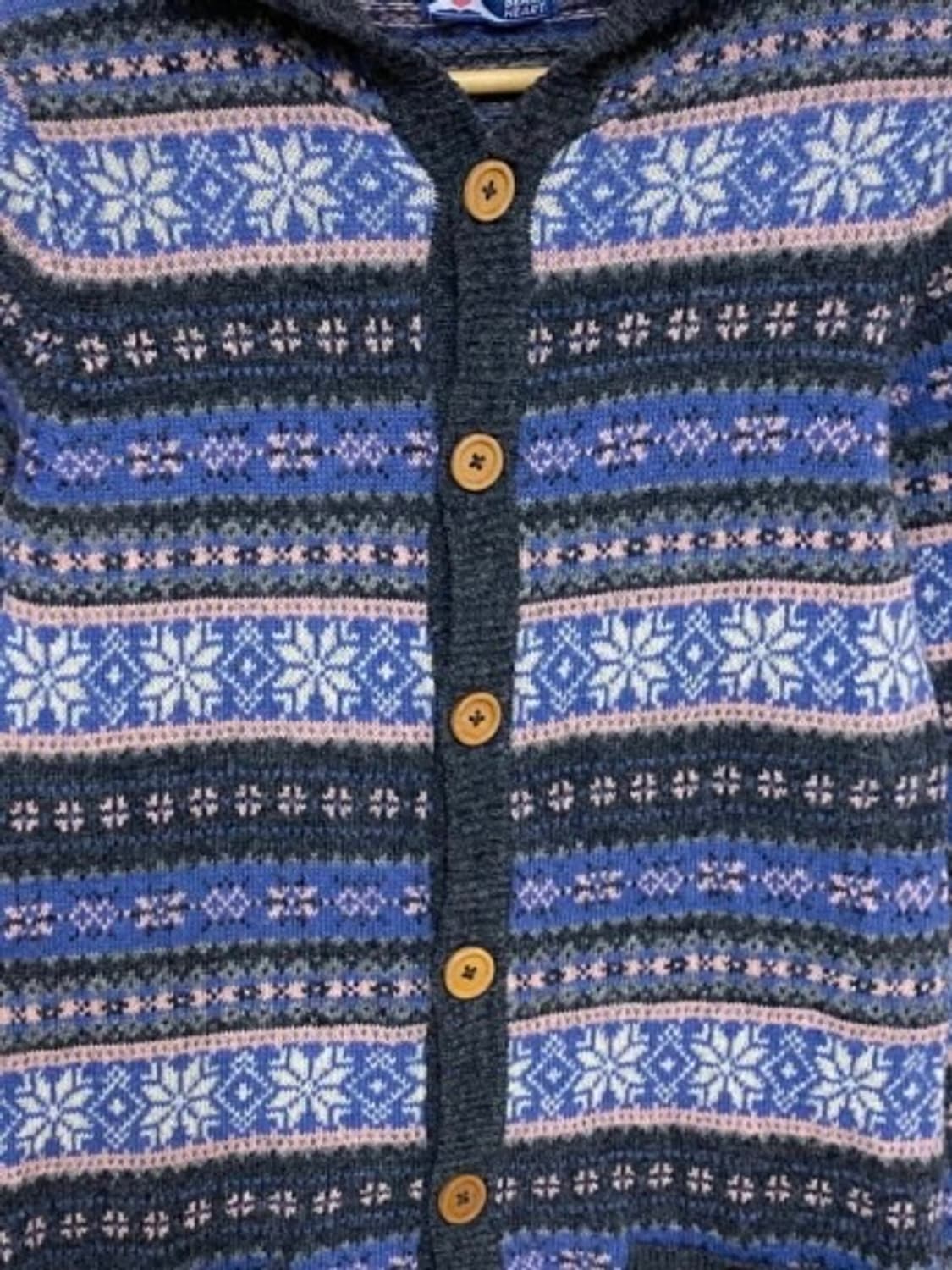 빔스 모리걸 후드 롱 가디건 상품이미지5