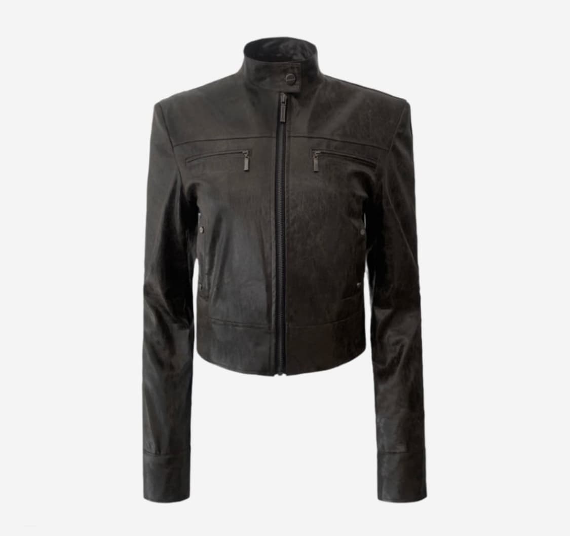 보헤미안서울 가죽자켓 브라운 상품이미지1