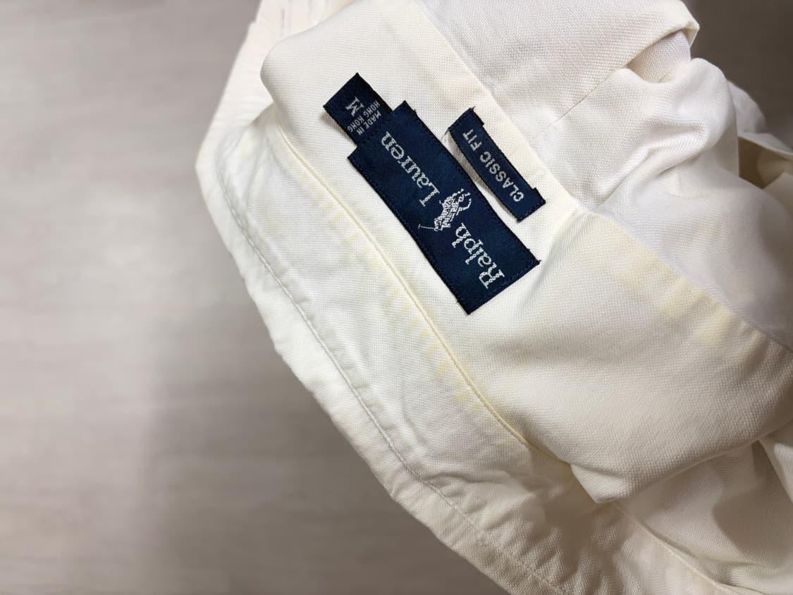 폴로 랄프로렌 화이트 반팔 셔츠 상품이미지8