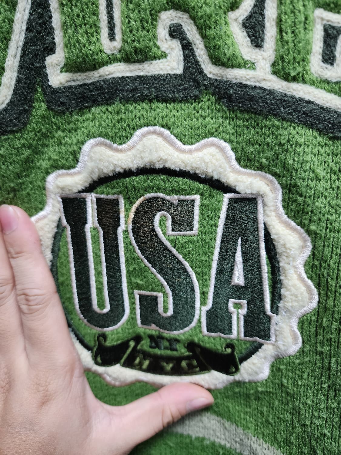 90s AVIREX 아비렉스 USA 터틀넥 니트 스웨터 상품이미지3