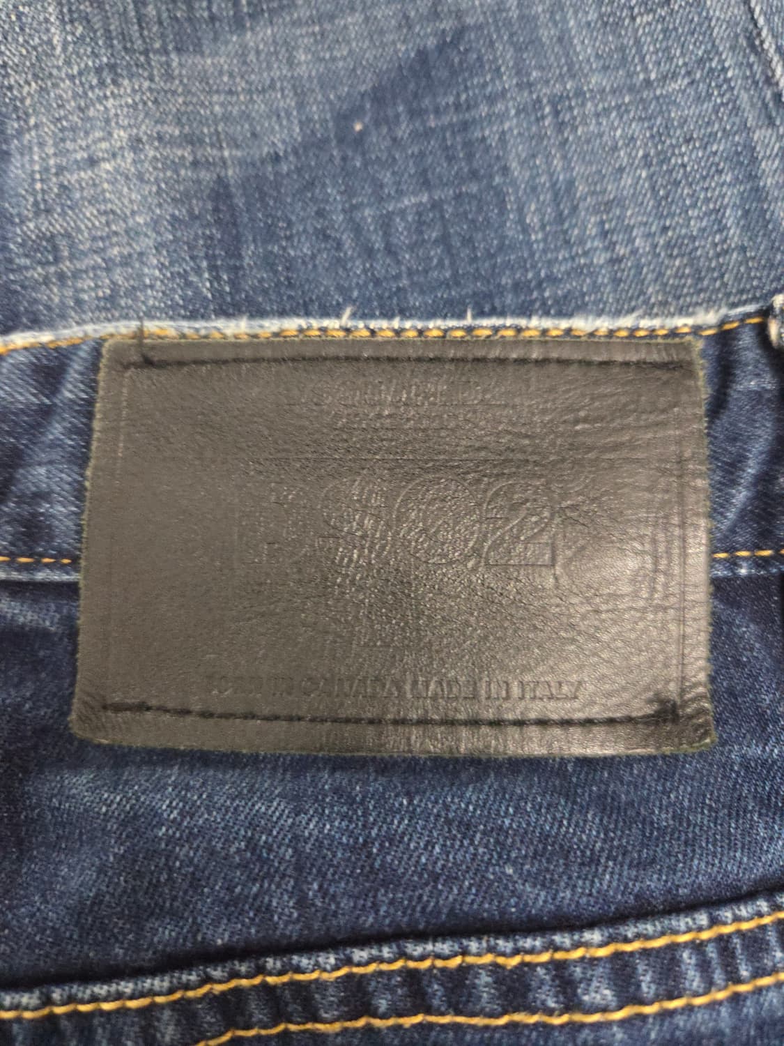 디스퀘어드2(DSQUARED2) 레터링 지퍼 슬림 진 상품이미지6