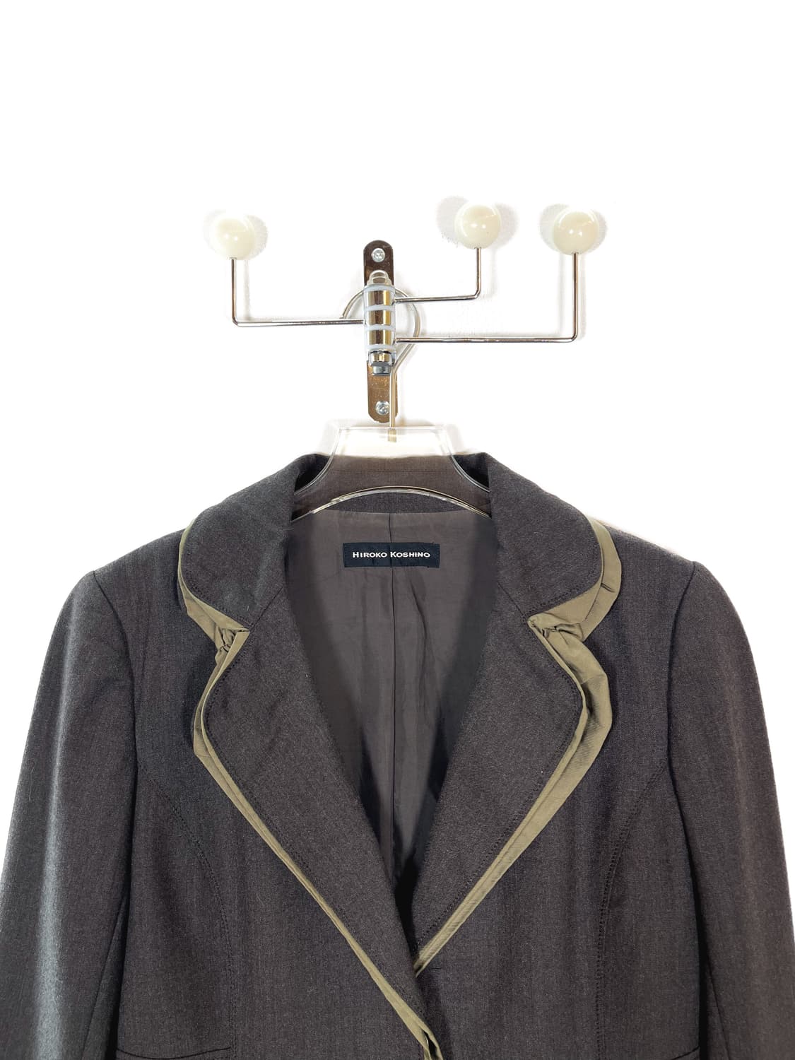 히로코 코시노 레이어드 카라 자켓 상품이미지2