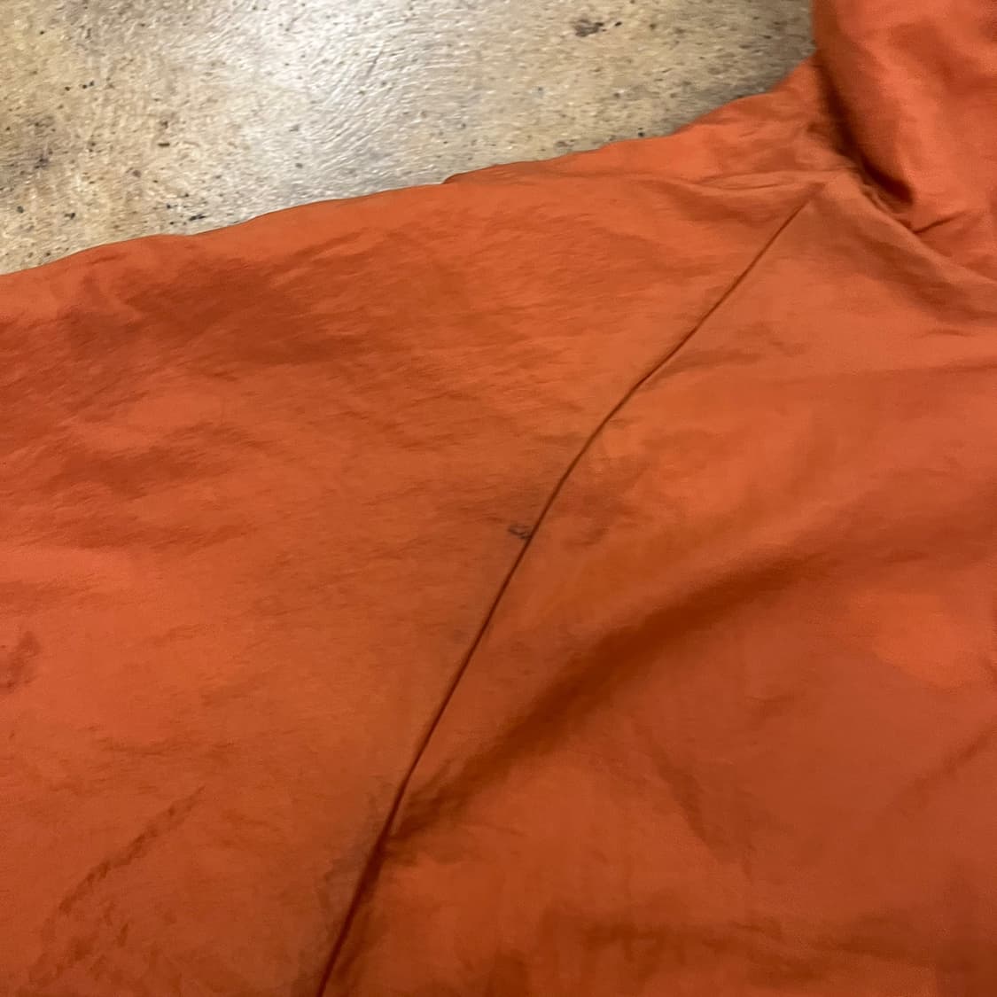 [정품/M] 나이키 오렌지 빅스우시 뽀글이 플리스 바람막이 양면 b17 상품이미지4