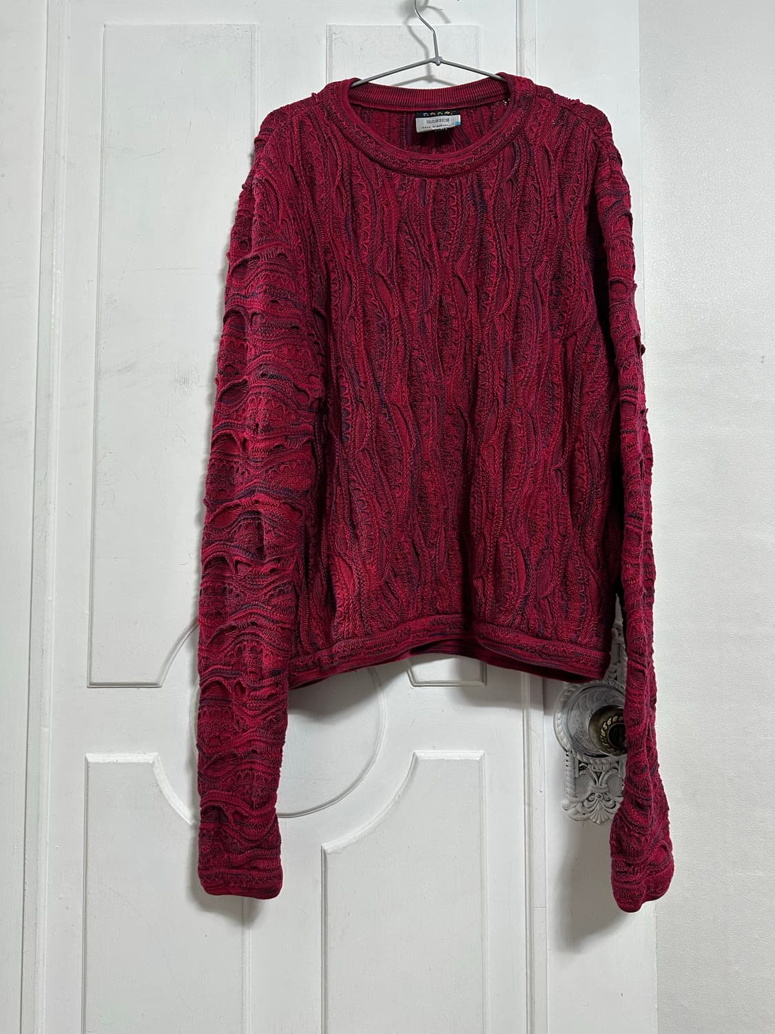 쿠지 케이블 니트 상품이미지1