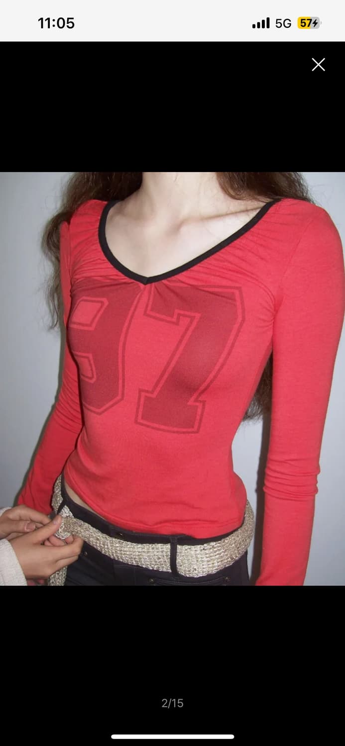 [M] 스컬프터 Scoop Back Strap Top Tomato 상품이미지2