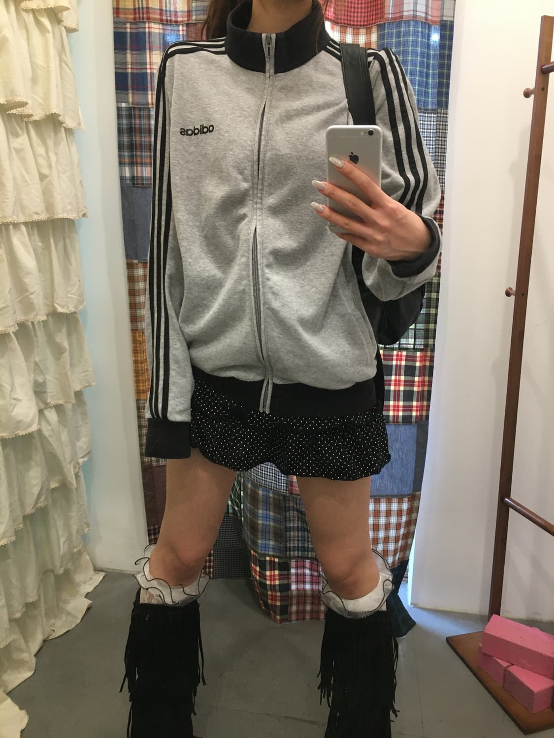 아디다스 그레이 면져지 상품이미지3