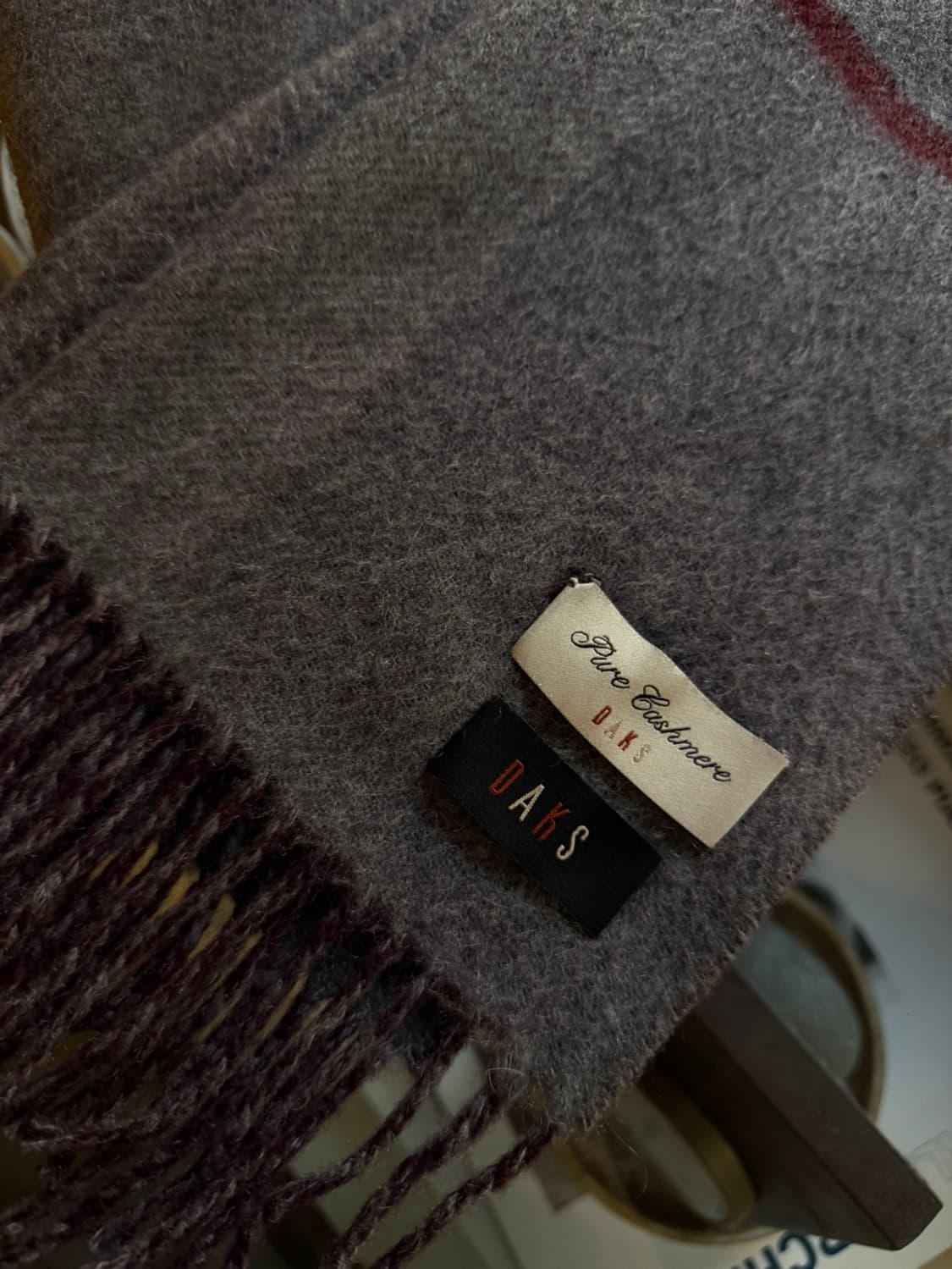 닥스 캐시미어/울 머플러 상품이미지6