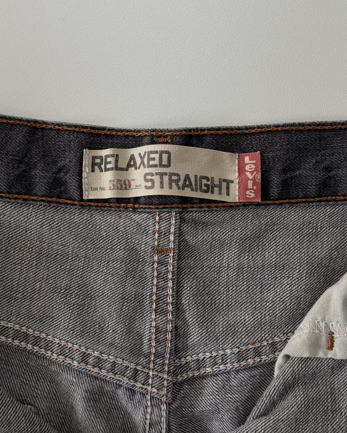 [33인치]리바이스 00s 559 릴렉스 스트레이트핏 데님 팬츠 상품이미지8