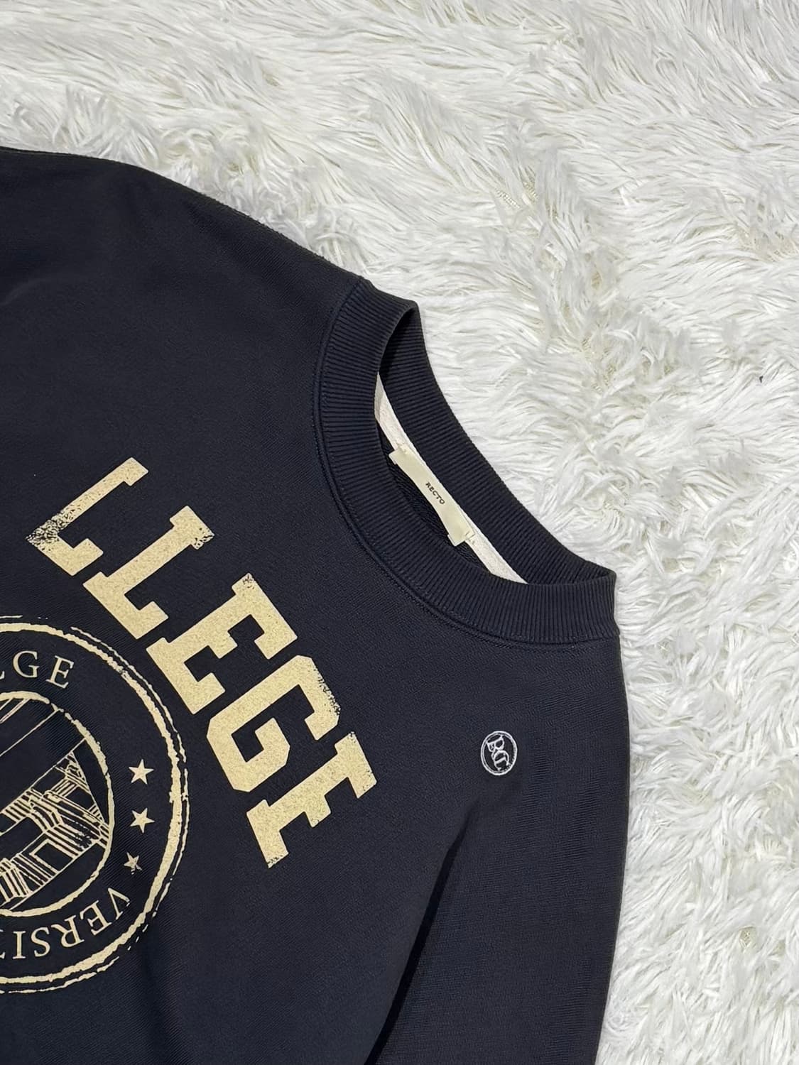 렉토 LLEGE 맨투맨 상품이미지4