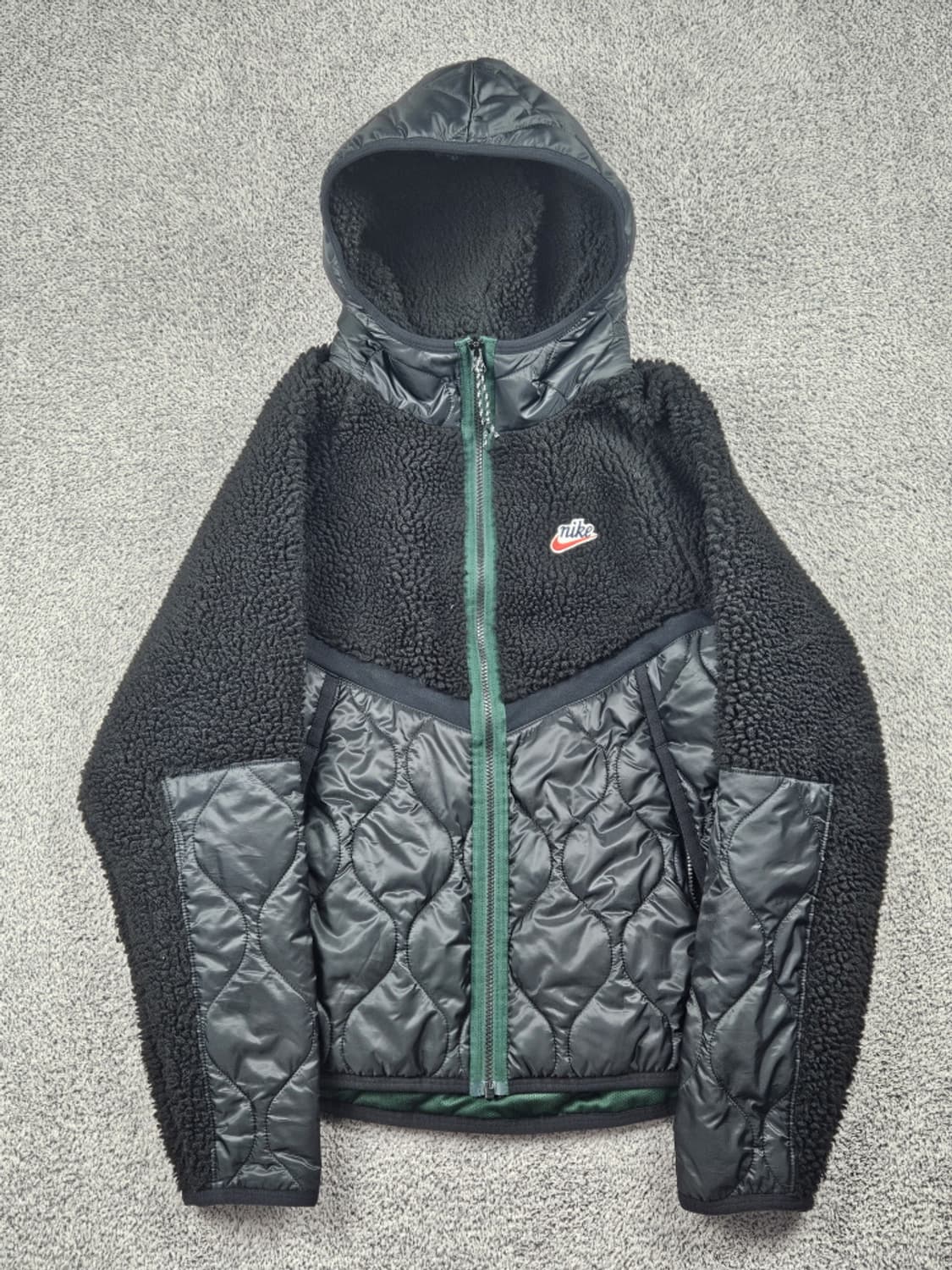 나이키 헤리티지 쉐르파 플리스 후드집업 ( M ) / 10371 상품이미지2