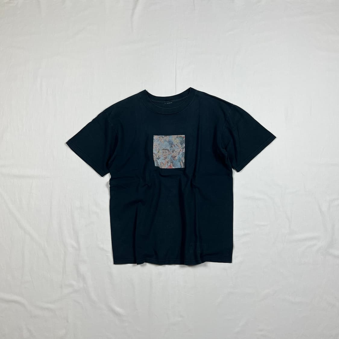 90‘s 99년도 언더커버 칠드런 포토 그래픽 반팔티 상품이미지1