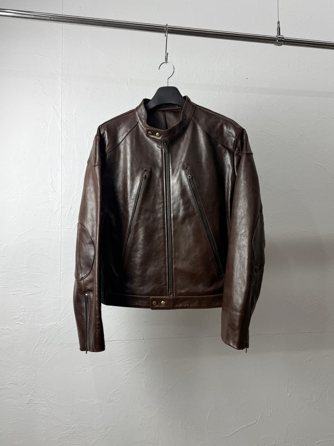 Slane Village 투웨이 가죽 자켓 상품이미지1