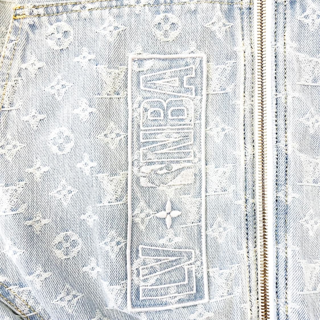 [52/매장판] 루이비통 X NBA 모노그램 데님 후드 자켓 상품이미지6