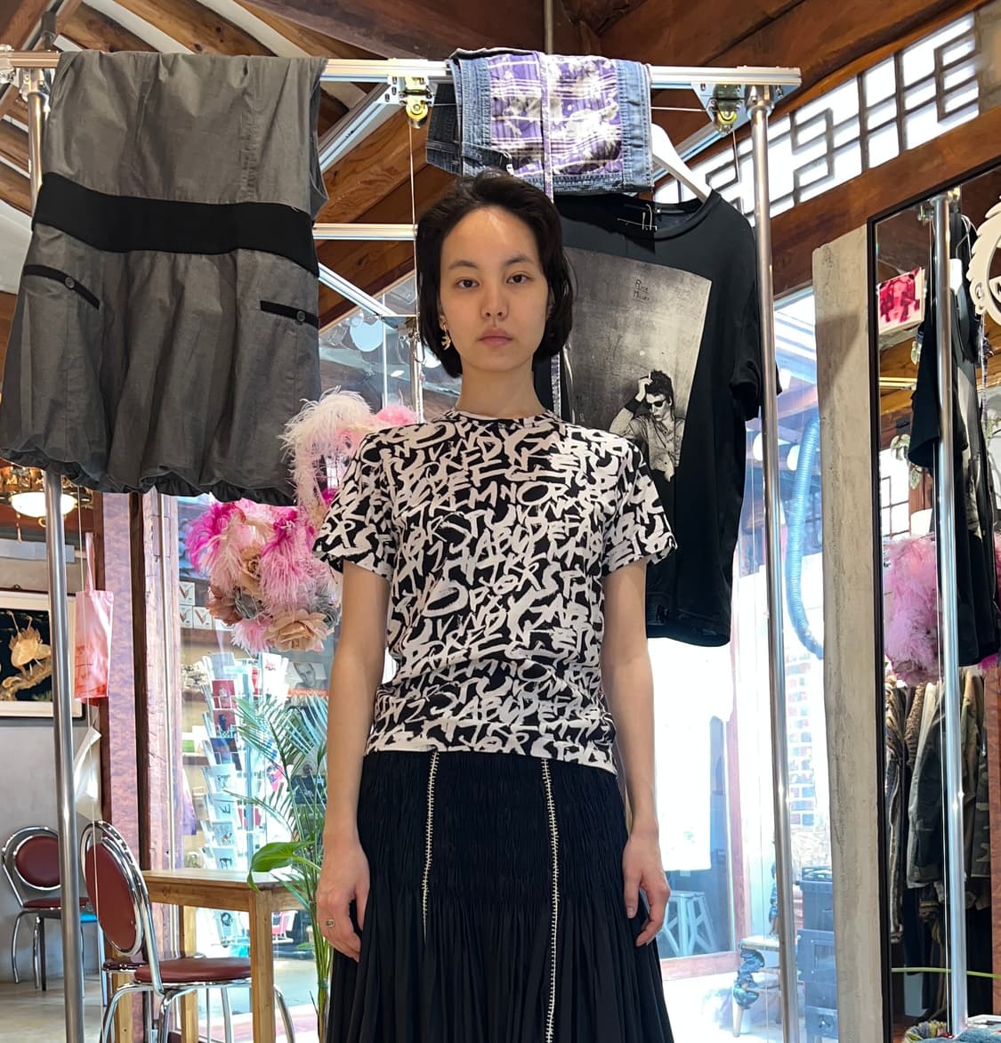 Comme des Garcons 그래피티 archive t-shits 상품이미지1