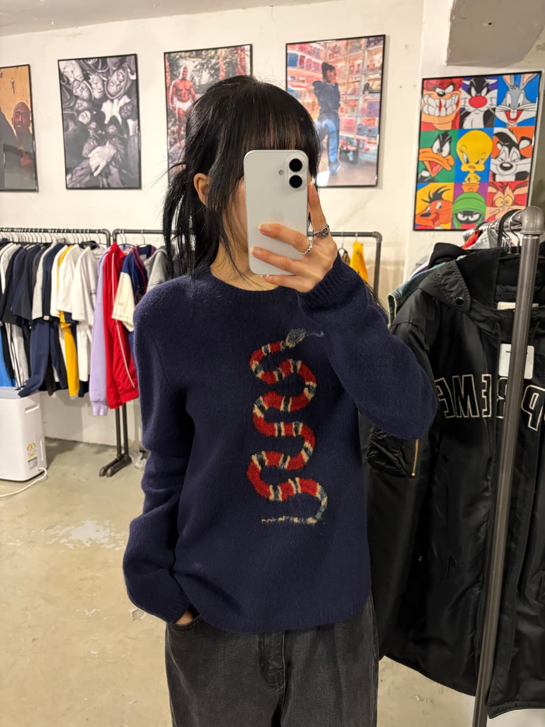 구찌 스네이크 스웨터 상품이미지1